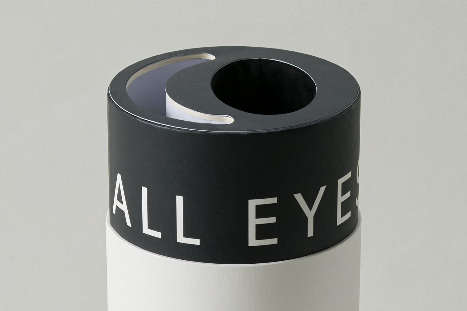 Custom cardboard tube packaging for Yoovy eyewear by Progress Packaging